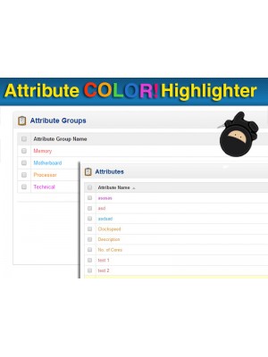 Attribute COLOR Highlighter