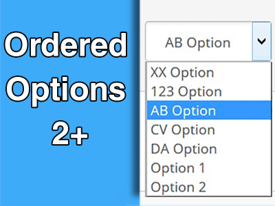Ordered Options 2+