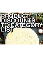 Product Discounts to Category List