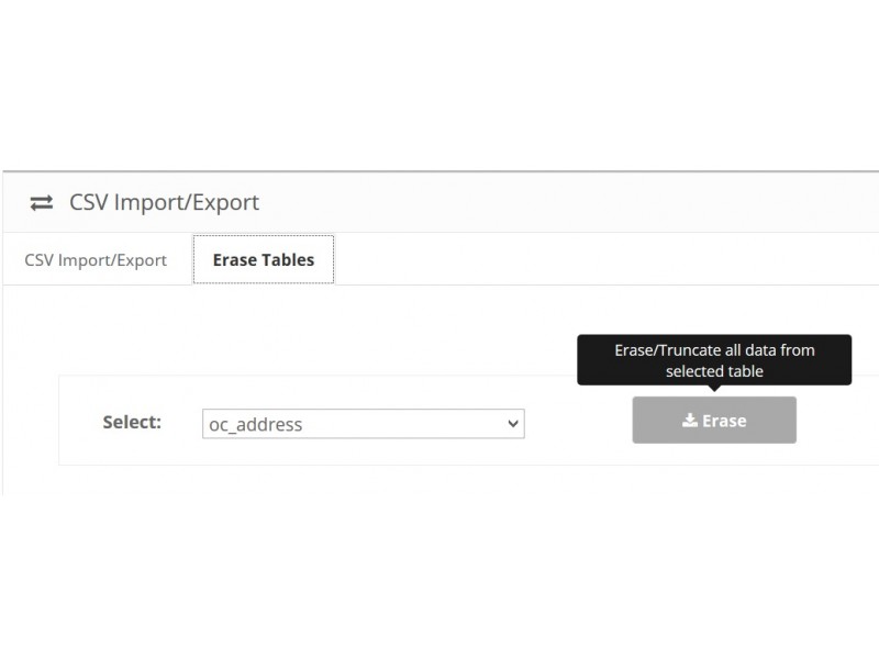 Simple CSV Import / Export, Any Database Table